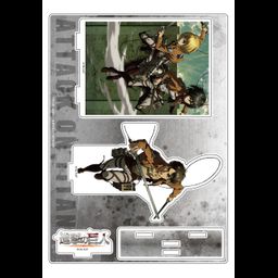 Attack on Titan Acrylic Diorama Eren, Mikasa, Armin