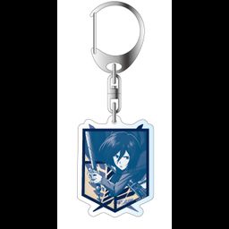 Attack on Titan Acrylic Key Chain Select Color Ver. Mikasa