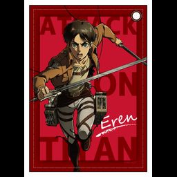 Attack on Titan Leather Pass Case Eren