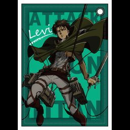 Attack on Titan Leather Pass Case Levi