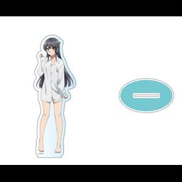 Seishun Buta Yaro wa Bunny Girl-senpai no Yume wo Minai Deka Acrylic Stand Sakurajima Mai His Shirt Ver.