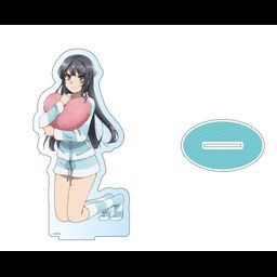 Seishun Buta Yaro wa Bunny Girl-senpai no Yume wo Minai Deka Acrylic Stand Sakurajima Mai Pajamas Ver.