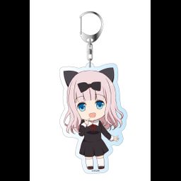 Kaguya-sama: Love is War Deka Key Chain Fujiwara Chika Deformed Ver.