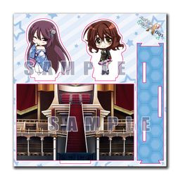 Unionism Quartet Acrylic Diorama SD Ver. 08 Minamo & Miyuki