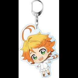 The Promised Neverland Deka Key Chain Emma Deformed Ver.