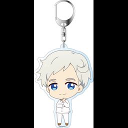 The Promised Neverland Deka Key Chain Norman Deformed Ver.