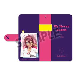 We Never Learn Book Type Smartphone Case Takemoto Uruka (M Size 142mm × 83mm)