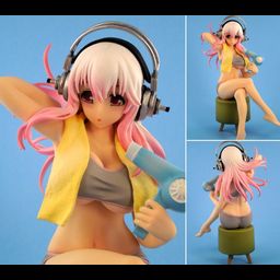 Seikatsu Micchaku Shuzai Special Figure Super Sonico - After Taking Bath (16cm)