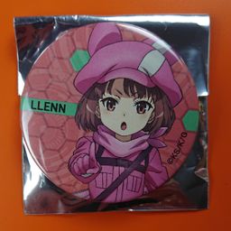 Sword Art Online Alternative Gun Gale Online Can Badge LLENN