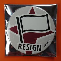 Sword Art Online Alternative Gun Gale Online Can Badge Resign Icon