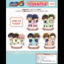  Ace of Diamond act II  Clear Candy Acrylic Key Chain [SET OF 5]