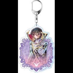 Code Geass Lelouch of the Rebellion Episode III Pale Tone Series Deka Key Chain Lelouch