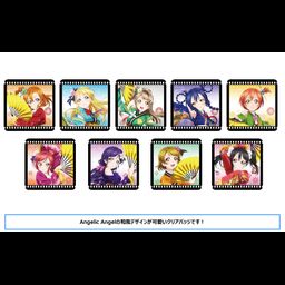 Love Live! The School Idol Movie Clear Badge Collection Angelic Angel [SET OF 9]