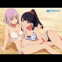 SSSS.Gridman Rikka & Akane Mofumofu Blanket
