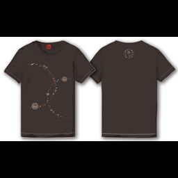 Touken Ranbu -ONLINE- Shokudaikiri Mitsutada T-shirt Sumi (Ladies S/M/L Size)