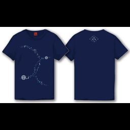 Touken Ranbu -ONLINE- Kenshin Kagemitsu T-shirt Navy (Mens M/L Size)