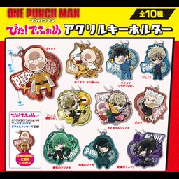 Pita! Defome One-Punch Man Acrylic Key Chain [SET OF 10]