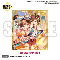 NO GIRL NO CRY Poppin'Party Shikishi Tae Hanazono