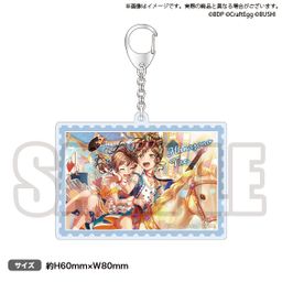 NO GIRL NO CRY Poppin'Party acrylic key chain Tae Hanazono