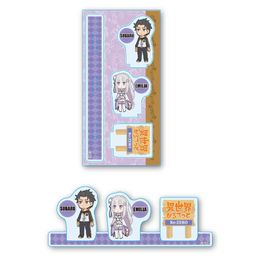 Isekai Quartet Acrylic Figur Subaru & Emilia