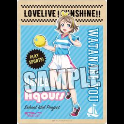 Love Live! Sunshine!! B5 Clear Sheet Sports Ver. Watanabe You