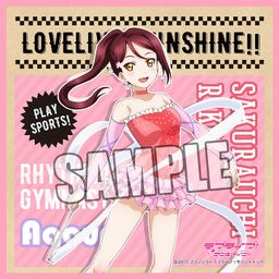 Love Live! Sunshine!! Microfiber Mini Towel Sports Ver. Sakurauchi Riko