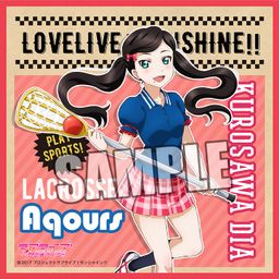 Love Live! Sunshine!! Microfiber Mini Towel Sports Ver. Kurosawa Dia