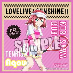 Love Live! Sunshine!! Microfiber Mini Towel Sports Ver. Kurosawa Ruby