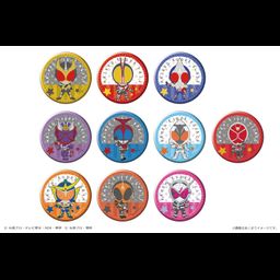 Heisei Kamen Rider Series Trading Can Badge Vol. 2 [SET OF 10]