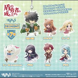 The Rising of the Shield Hero Pastel Style Acrylic Strap Collection Vol. 2 [SET OF 7]