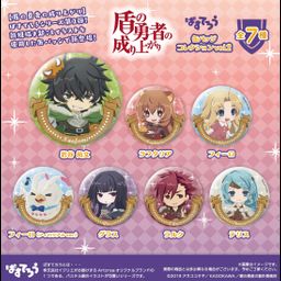 The Rising of the Shield Hero Pastel Style Can Badge Collection Vol. 2 [SET OF 7]