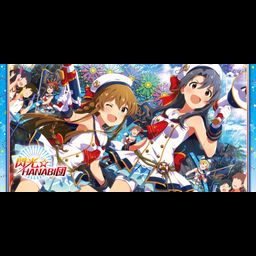 The Idolmaster Million Live! Visual Bath Towel Senkou HANABI Dan (60x120cm)