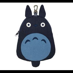 Studio Ghibli Diecut Denim Pouch My Neighbor Totoro 1 Big Totoro
