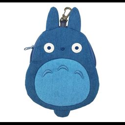 Studio Ghibli Diecut Denim Pouch My Neighbor Totoro 2 Medium Totoro