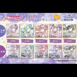 BanG Dream! Girls Band Party! Ani-Art Trading Mini Shikishi Vol. 2 Roselia [SET OF 10]