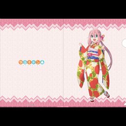 Yurucamp Original Illustration A4 Clear File Nadeshiko