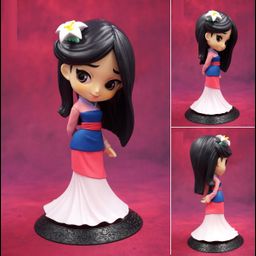 [JAPAN VER] Q Posket Figure Mulan 1998 - Special Color ver.  (14cm)
