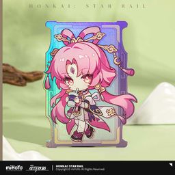 Fu Xuan Train Travel Series Q Version Character Laser Collectible Card ...