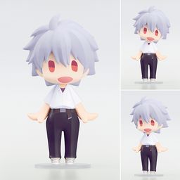 [US Anime Expo 2024 Exclusive] HELLO! GOOD SMILE Nagisa Kaworu - School Uniform Ver. Evangelion (10cm)