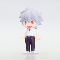 [US Anime Expo 2024 Exclusive] HELLO! GOOD SMILE Nagisa Kaworu - School Uniform Ver. Evangelion (10cm)