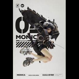PVC Action Figure 1/6 Seven Stars Series No.02 Monica - Beautiful ...