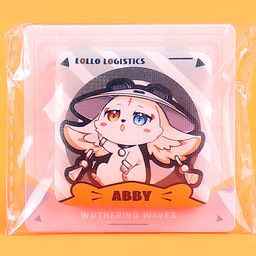 Abby Lollo Logistics Theme PU Badge (5cm) - Wuthering Waves | Kyou ...