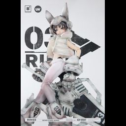 PVC Action Figure 1/6 Rin No. 03 - Seven Stars Series Illustration by ...
