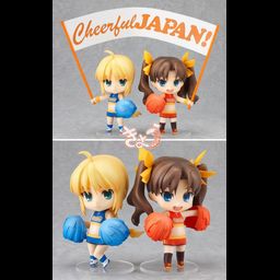 Nendoroid Saber & Rin Cheerful Japan Ver. Set 
