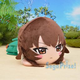 Mega Jumbo Nesoberi Plush Nishizumi Maho - Ooarai Transfer Student Ver. (40X22cm)