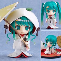 [Good Smile Online Shop Limited] Nendoroid Snow Miku - Ichigo / Strawberry White Kimono Ver. Vocaloid