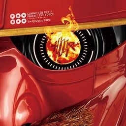 CD Single Committed RED / Inherit the Force [Regular Edition]