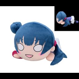 Mega Jumbo Nesoberi Nuigurumi Plush Tsushima Yoshiko - Training Outfit Ver.  (40x22cm)