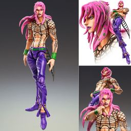Super Action Statue Diavolo - Hirohiko Araki Specified Color