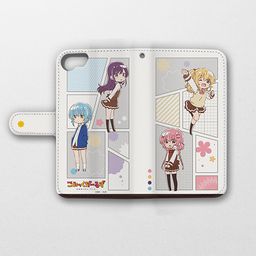 Comic Girls Book Type Smartphone Case for iPhone6/7/8 SD Chara